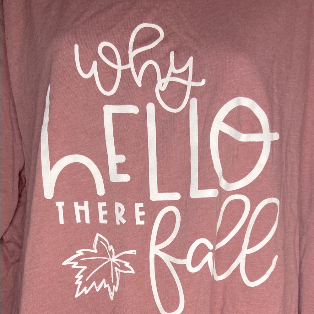Bella Canvas Pink and White Short Sleeve Tee